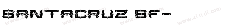 SantaCruz SF字体转换